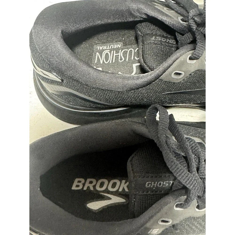 Brooks Ghost Women’s Size 8.5 M Black Athletic Running Shoes Sneakers
